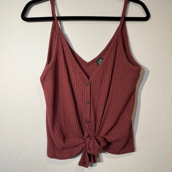 Wild Fable Tie-Front Top - M - Picture 1 of 4
